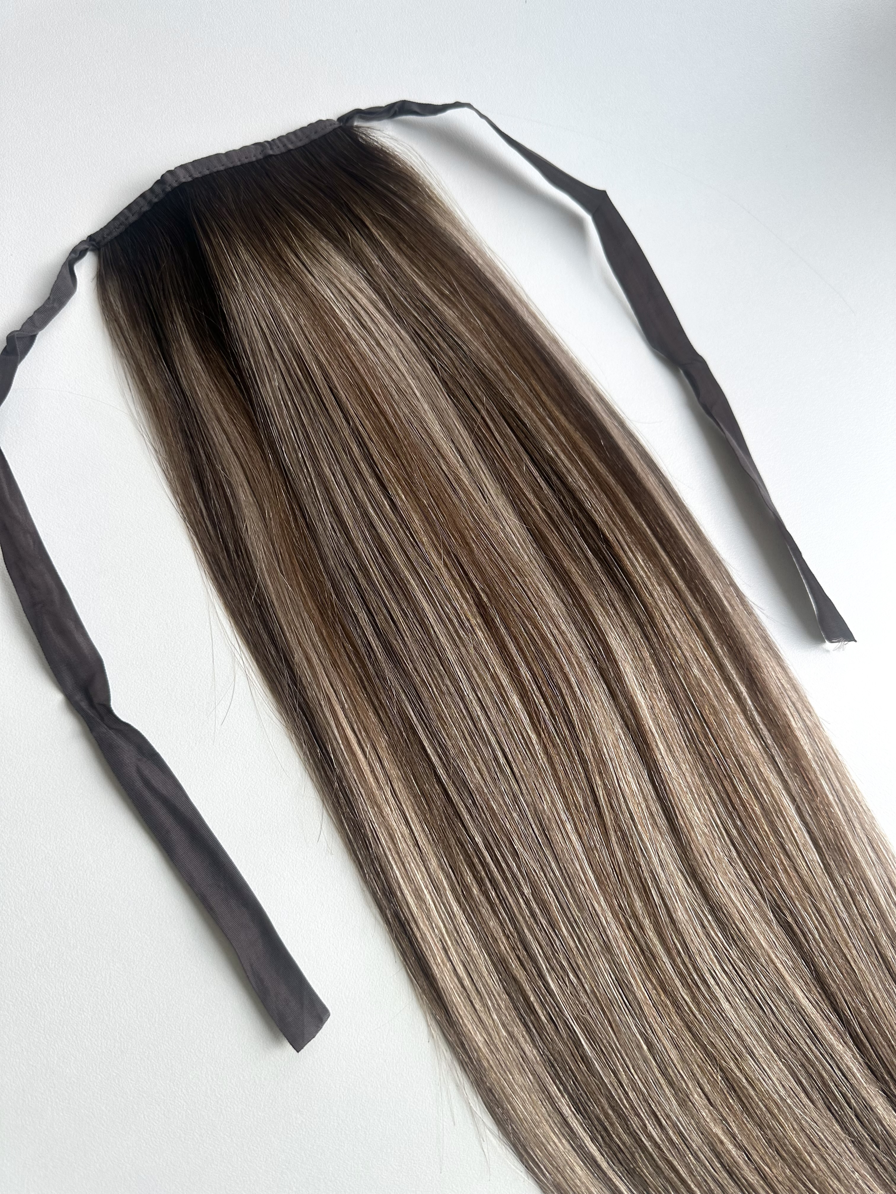 Cozi de Par Black Collection Balayage #4/17/4 - Extensii de par București